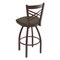Holland Bar Stool Co 30" Swivel Bar Stool, Bronze Finish, Canter Earth Seat 82030BZ006 - alternate 3